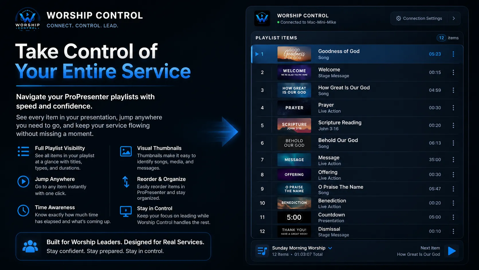 Playlist navigation